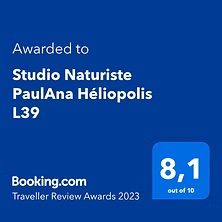 Villa PaulAna chambres d'hôtes naturistes Cap d'Agde, Booking notation studio