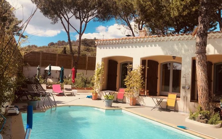 Villa PaulAna chambres d'hôtes naturistes Cap d'Agde, piscine naturiste