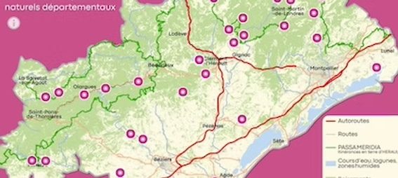 Villa PaulAna chambres d'hôtes naturistes Cap d'Agde, espaces naturels en Hérault